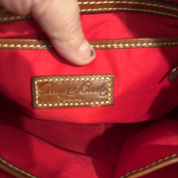 Dooney & Bourke Pebble Leather Lexington Shopper Tote – Light Grey | Like New - Picture 12 of 16